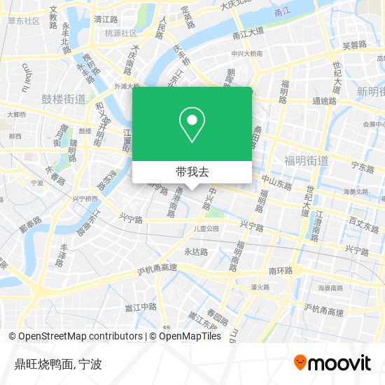 鼎旺烧鸭面地图