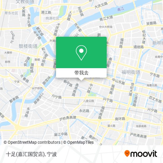 十足(嘉汇国贸店)地图