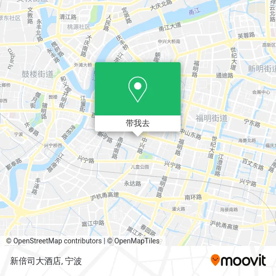 新倍司大酒店地图
