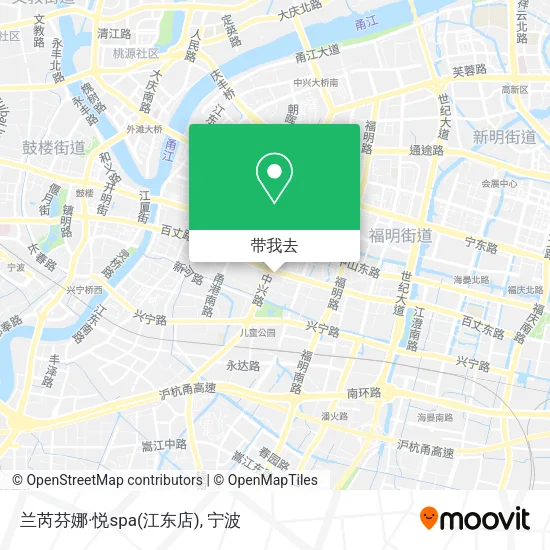兰芮芬娜·悦spa(江东店)地图