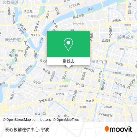 爱心教辅连锁中心地图