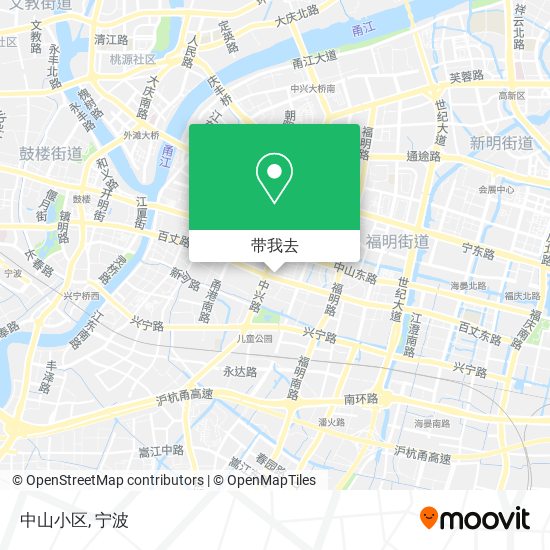 中山小区地图