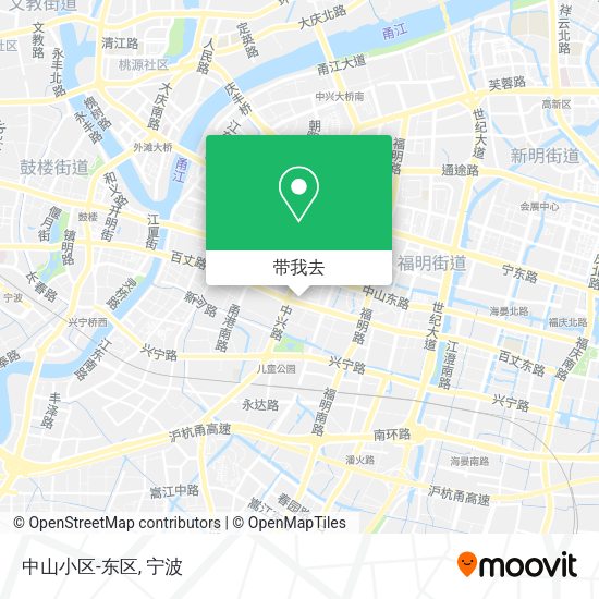 中山小区-东区地图
