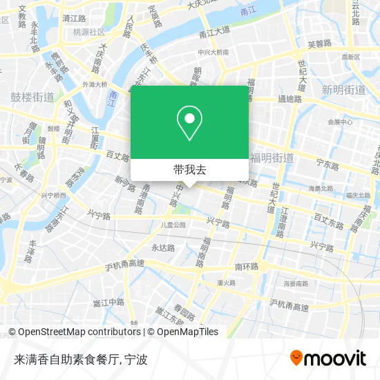 来满香自助素食餐厅地图