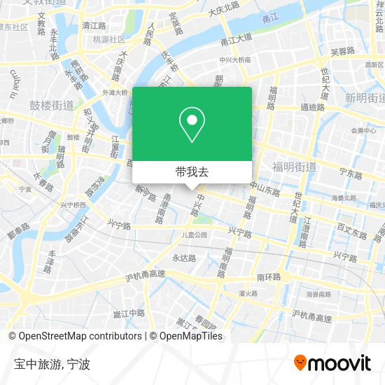 宝中旅游地图