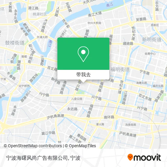 宁波海曙风尚广告有限公司地图