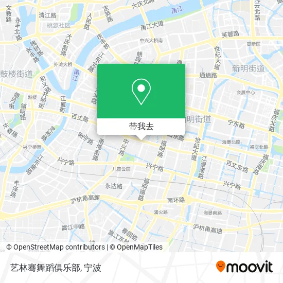 艺林骞舞蹈俱乐部地图