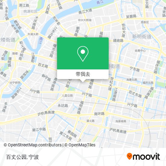 百丈公园地图