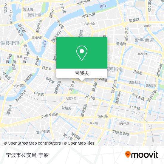 宁波市公安局地图