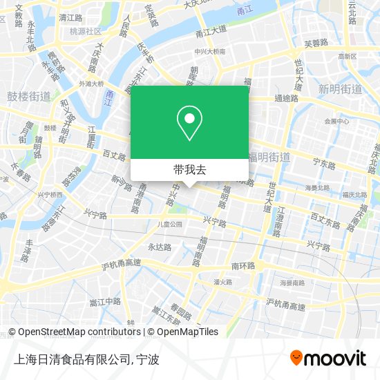 上海日清食品有限公司地图