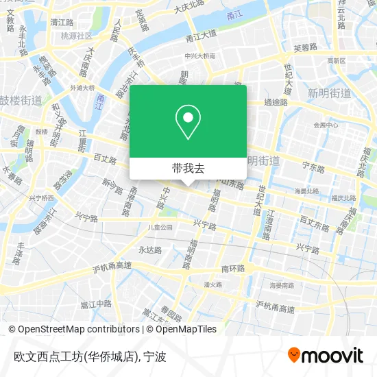 欧文西点工坊(华侨城店)地图