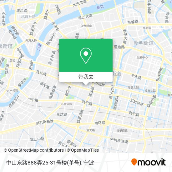 中山东路888弄25-31号楼(单号)地图
