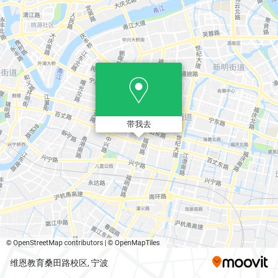 维恩教育桑田路校区地图