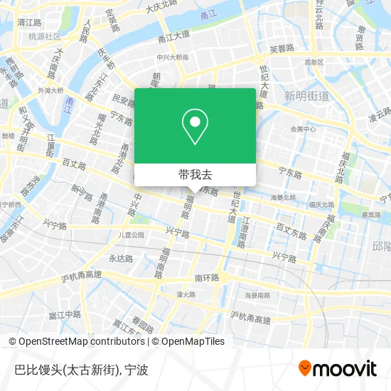 巴比馒头(太古新街)地图