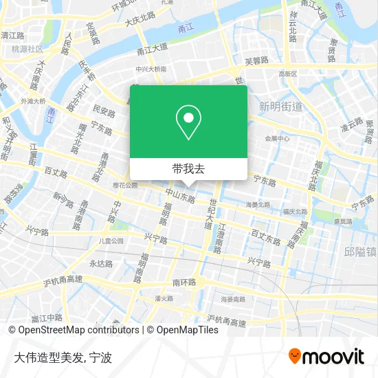 大伟造型美发地图