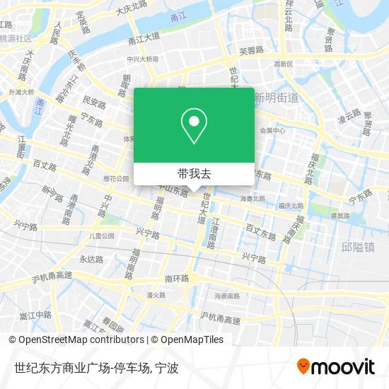 世纪东方商业广场-停车场地图