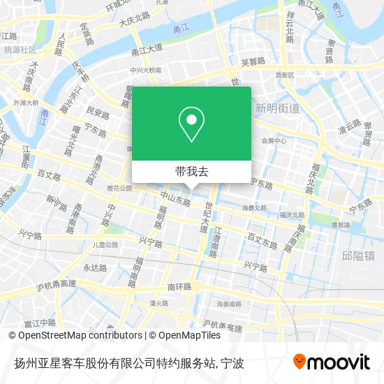 扬州亚星客车股份有限公司特约服务站地图