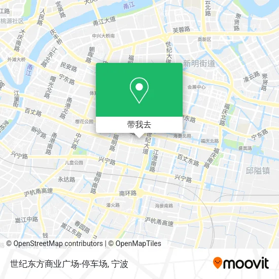 世纪东方商业广场-停车场地图