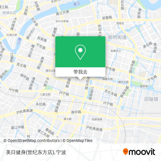 美日健身(世纪东方店)地图