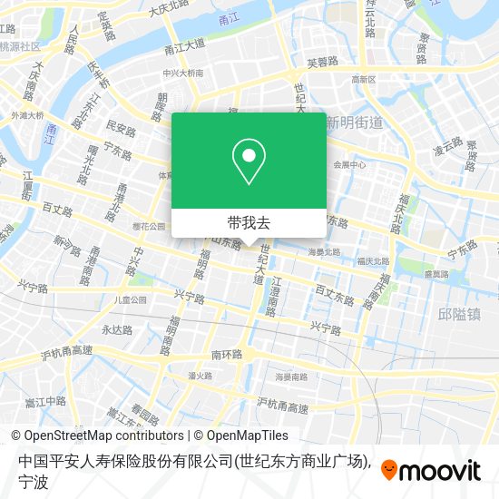 中国平安人寿保险股份有限公司(世纪东方商业广场)地图