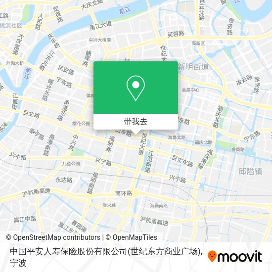 中国平安人寿保险股份有限公司(世纪东方商业广场)地图