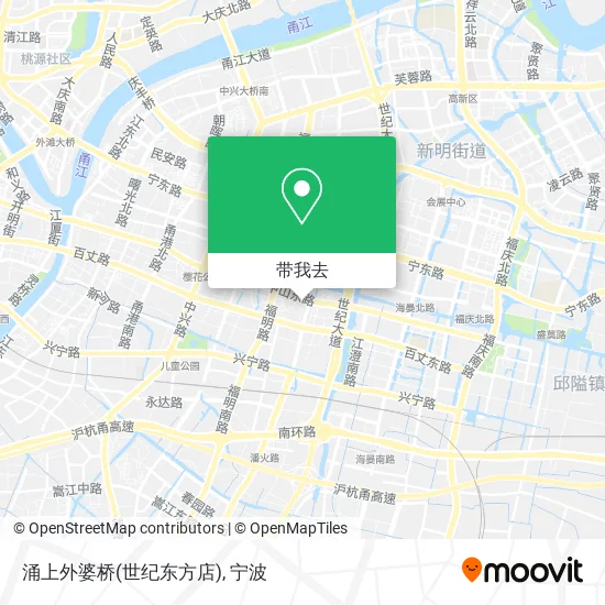 涌上外婆桥(世纪东方店)地图