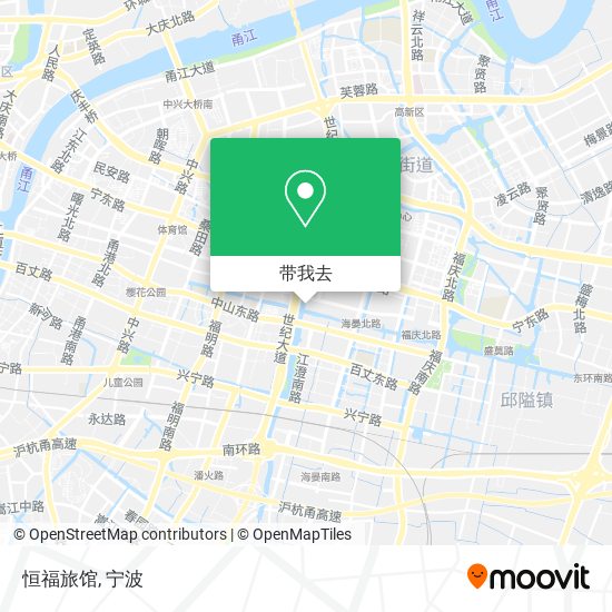 恒福旅馆地图