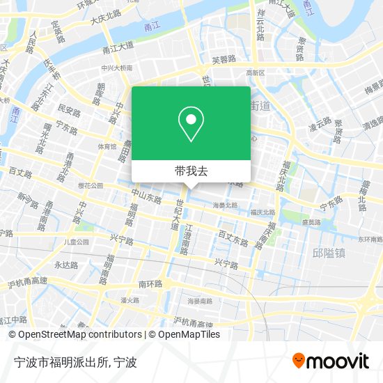 宁波市福明派出所地图