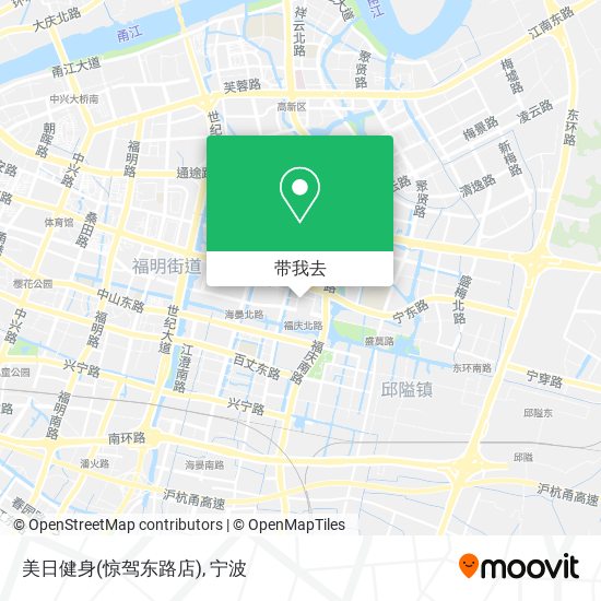美日健身(惊驾东路店)地图