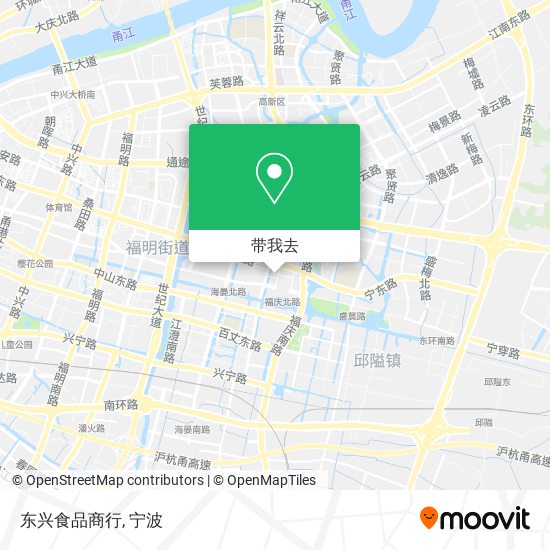 东兴食品商行地图
