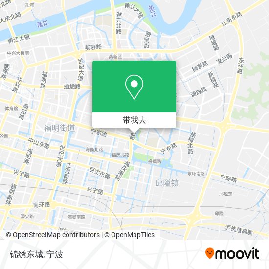 锦绣东城地图