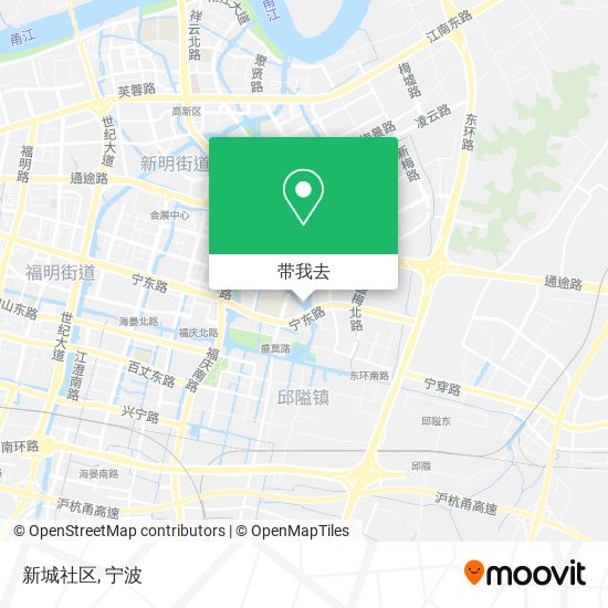 新城社区地图