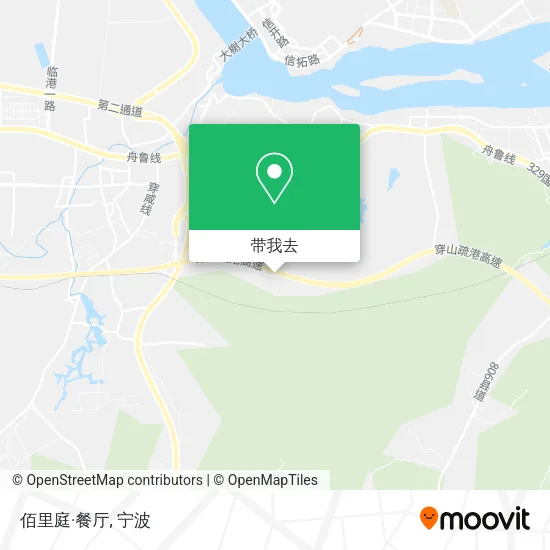 佰里庭·餐厅地图