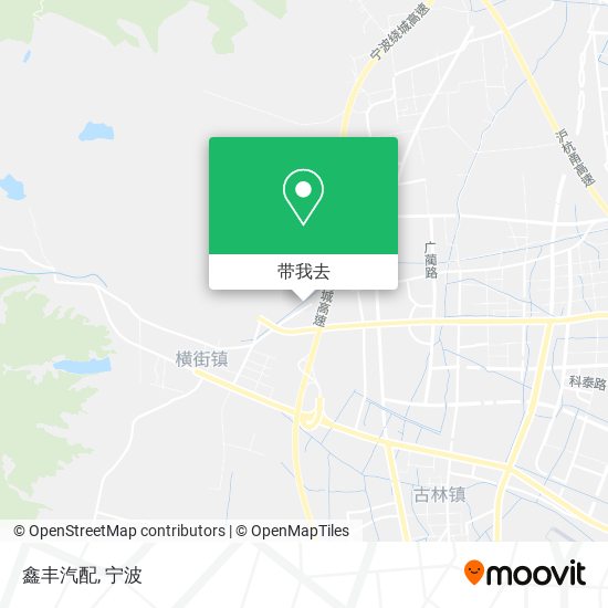 鑫丰汽配地图