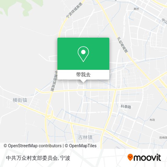 中共万众村支部委员会地图