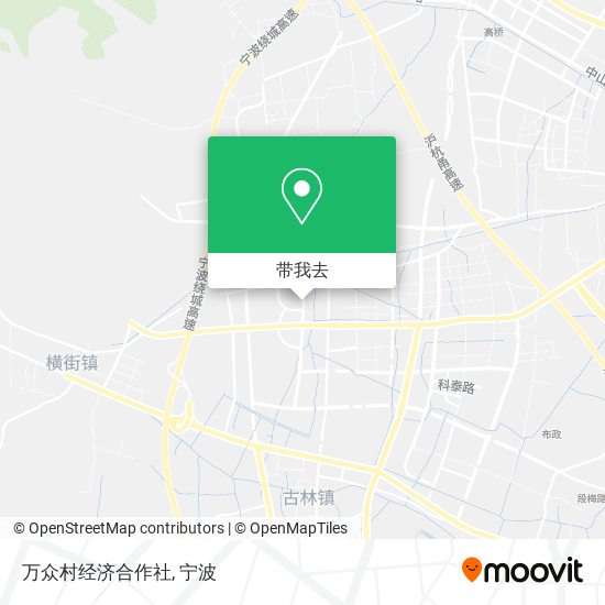 万众村经济合作社地图