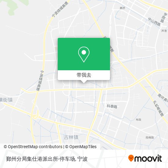 鄞州分局集仕港派出所-停车场地图