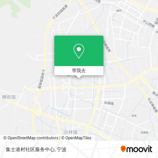 集士港村社区服务中心地图