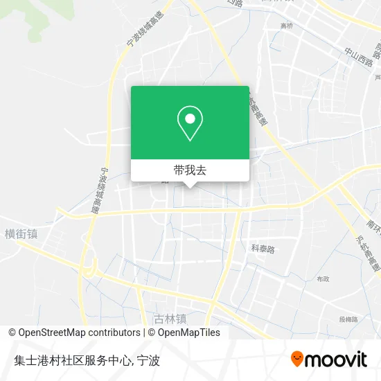 集士港村社区服务中心地图