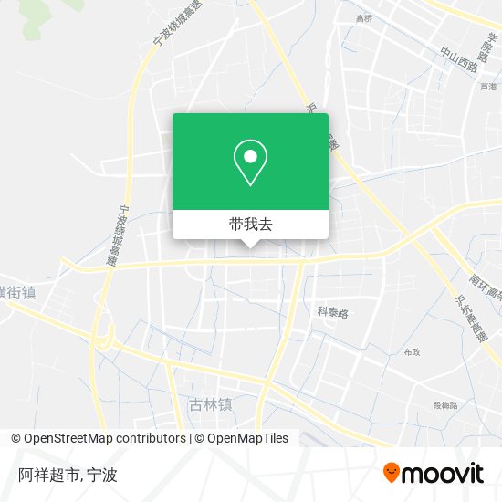 阿祥超市地图
