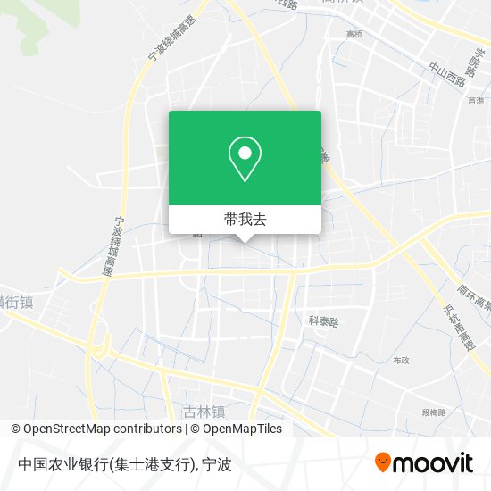 中国农业银行(集士港支行)地图