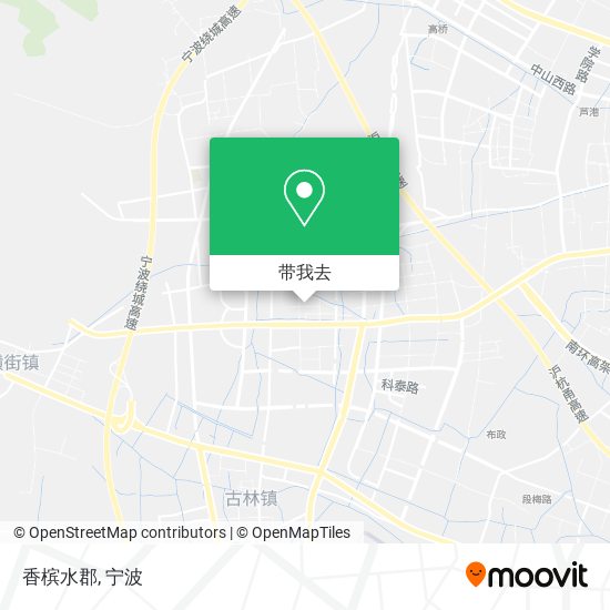 香槟水郡地图