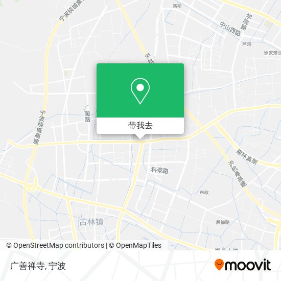 广善禅寺地图