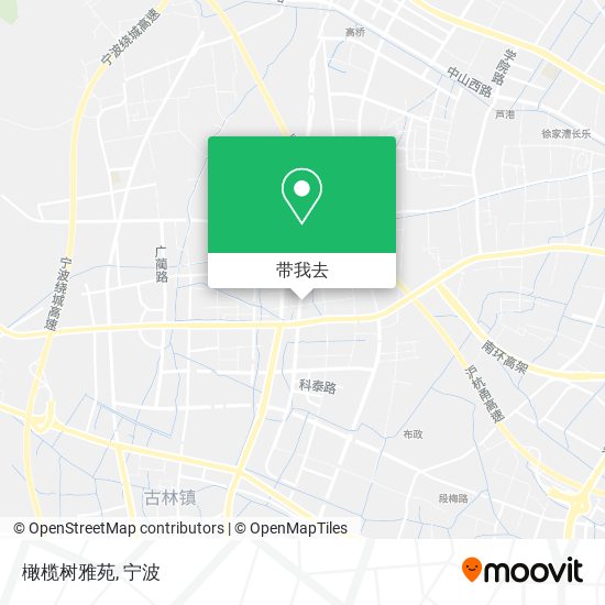 橄榄树雅苑地图