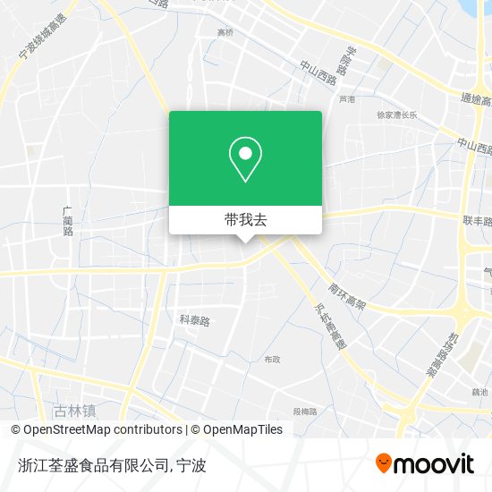 浙江荃盛食品有限公司地图