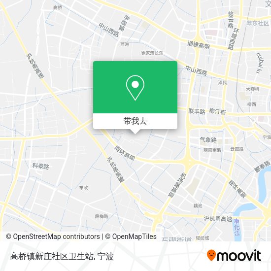 高桥镇新庄社区卫生站地图