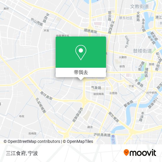 三江食府地图