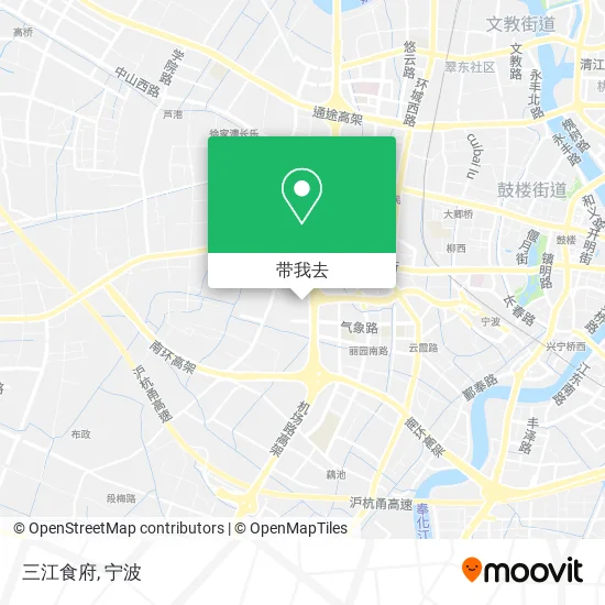 三江食府地图