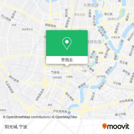 阳光城地图