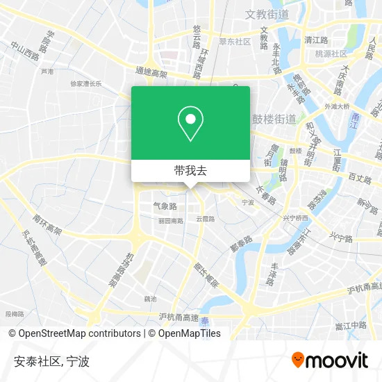 安泰社区地图